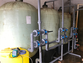 沈陽某高速服務區(qū)水處理設備安裝